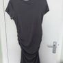 grey maternity dress Image 3