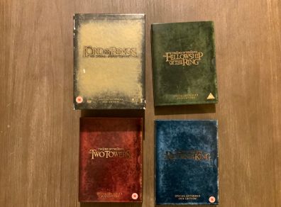 Lord of rings boxset dvds