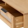 Corona Rattan 2 Drawer Console Table Image 3