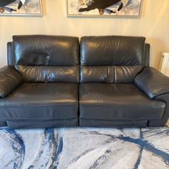 3 seater Leather Electric Recliner sofa