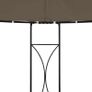 Gazebo  Taupe Round Image 4