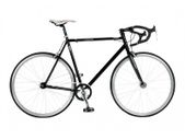 53cm Viking Road Fixed Wheel 700c, Black