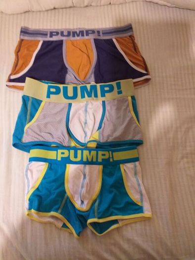 Pumps x 3.