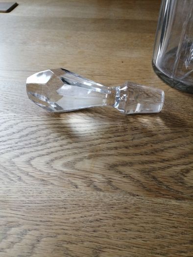 Crystal Decanter 13" high