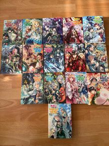 The Rising of the shield hero manga Volume 1 to Volume 15