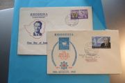 Fdc Stamps Of Rhodesia.