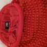 Zara Red Crocheted Bobble Bag Image 3