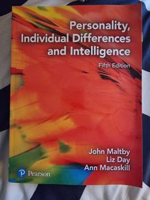Personality, Individual Differences and Intelligence (Fifth Edition)