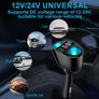 Car Cigarette Lighter Adapter, USB + Type-C Car Phone Charger Adapter, Image 4