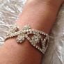 Stunning Vintage Diamonte Bracelet Image 8