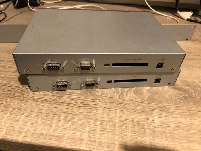 Two ZyXel USG 100 Router/ unified security gateway