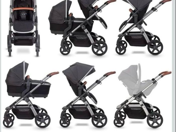 Silver cross Wave double/single travel system
