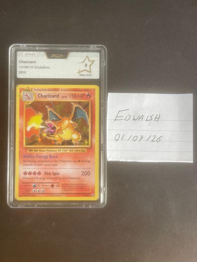 Charizard XY Evolutions PCA 9