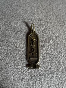 Ingot Solid 9ct gold pendant