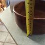 Teakwood bowl 24 cm Mid Century Modern Vintage 1960s Teak wooden bowl bowl fruit bowl nut bowl snack bowl Image 3