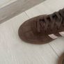 Adidas Handball Spezial Brown Suede Trainers Image 8
