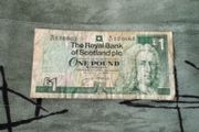 Bank of Scotland 1 Pound Bank Note Collectable