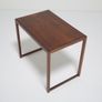 Vintage Danish Minimalist Rosewood Side Table, 1960s. Image 3