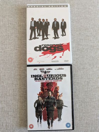Quentin Tarantino DVD Bundle - Reservoir Dogs Special Edition + Inglourious Basterds