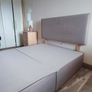 Gray double bed base in D01 Image 4