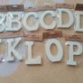 Large wooden letters Image 3