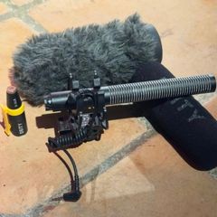 Deity Microphones V-Mic D3 Pro Camera-Mount Shotgun Microphone + XLR adapter