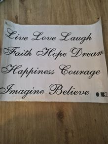 Live laugh love home Wall decal sticker
