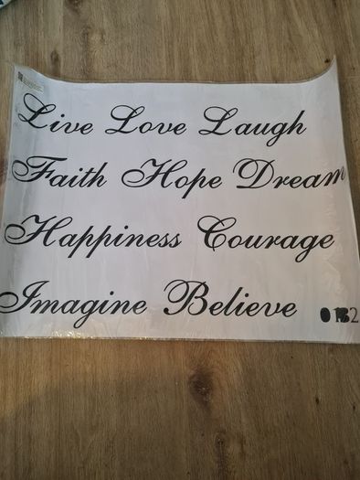 Live laugh love home Wall decal sticker