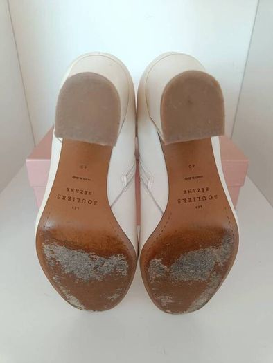 Sezane Leather Ankle Boots - Size 7 - WORN ONCE - Original Box