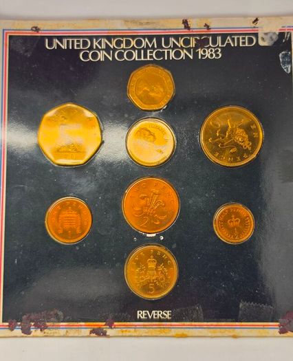 UK 1983 Mint Coin Set