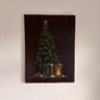 Christmas theme 2026 acrylic canvas painting Image 5