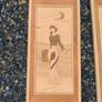 Pair of Decorative Wooden Marquetry Panels Image 3