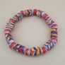 Vintage Venetian Style trade Glass Beads Bracelet Image 9