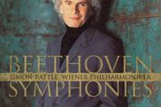 Beethoven Symphonies. Simon Rattle. Wiener Philharmonic. 5 x CD Boxset. Free Postage!