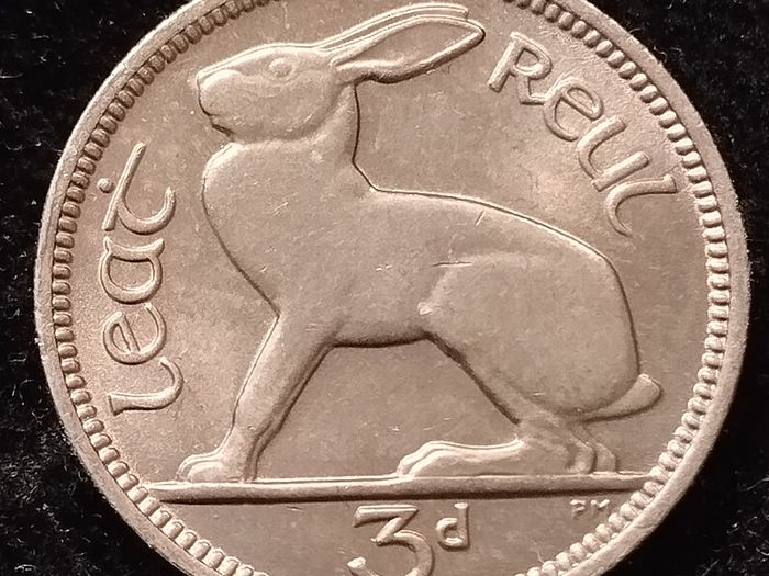 Ireland - 1968 - 3 Pence - UNC - KM.12a - [2070]