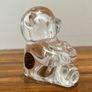 Vintage French Crystal Bear Figurine Image 4