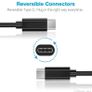 USB C Type C to Type C Male to Male Charger Cable For HUAWEI P20 Galaxy S9 S10 Image 2