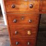Victorian antique mahogany pedestal Desk Image 4