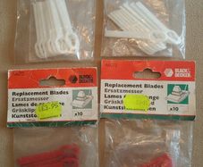Replacement blades for Black & Decker Strimmer