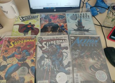 DC Superman signed lot