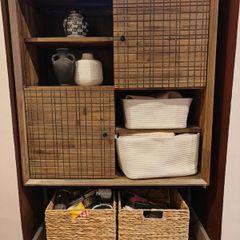 Highboard wood cabinet
