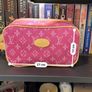 LV inspired Denim Toiletry Bag Image 2