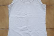 Size XS - White Vest Top - #