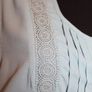 Julietta aquamarine green embroidered blouse size UK20/22 EU48/50 Perfect condition Postage included Image 2