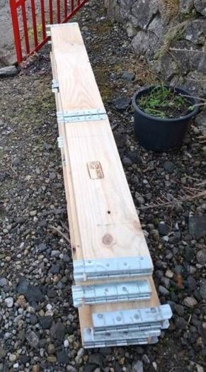 Pallet Collars planters raised beds
