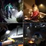 Camping Lights, Battery Powered Tent Lights, Warm and Cool White Modes, Camping Accessories, Hanging Camping Lantern, Suit for Hiking, Fishing, Power Cuts, Pack of 4 Image 5