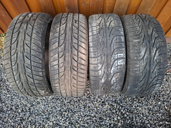 Saab 16" Alloys C/w 4 Good Tyres - 205x50x16 - Excellent!