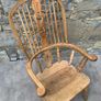 Victorian Elm and Ash Windsor Armchair. Image 5