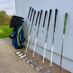 Junior Golf Clubs. 10 Clubs. Mixed Set