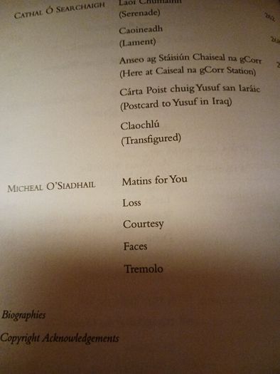 A Fine Statement/ An Irish Poets' Anthology  / John Mc Donagh/ 2008